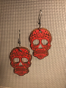 Earrings(wooden with stainless steel hooks)109