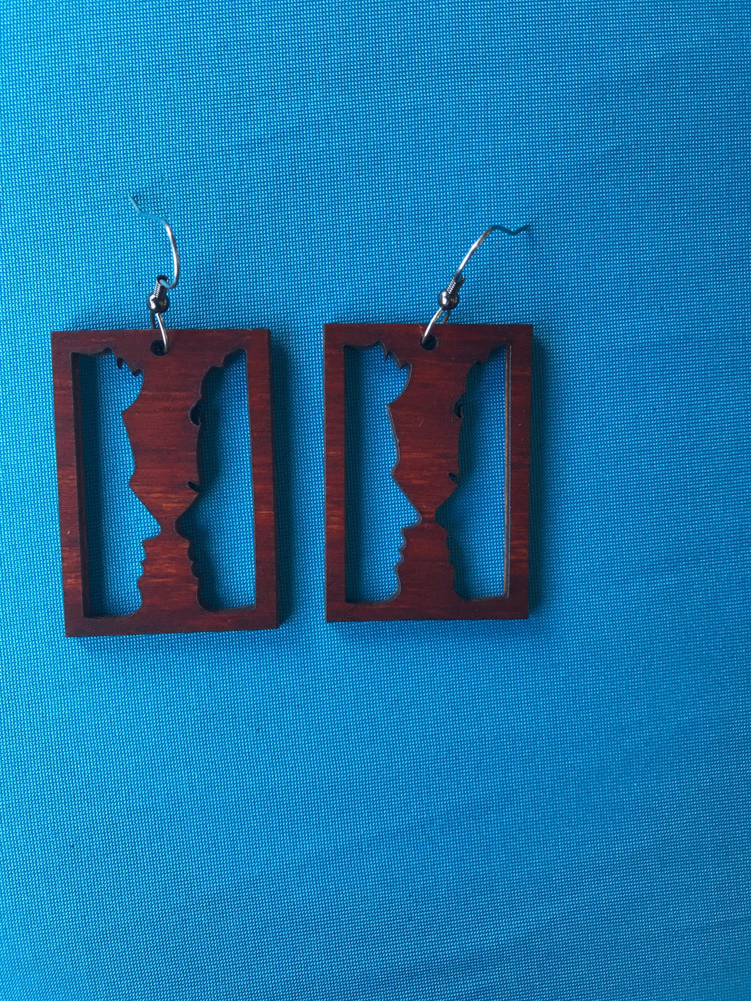 Earrings(wooden with stainless steel hooks)126