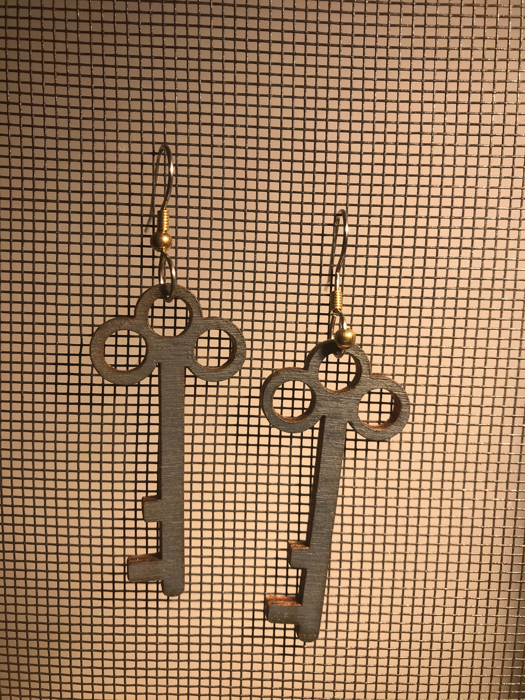 Earrings(wooden with stainless steel hooks)86