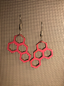 Earrings(wooden with stainless steel hooks)7