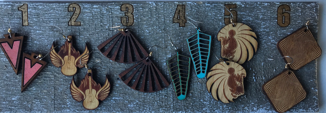 Earrings( wood)1h