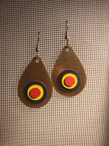 Earrings(wooden with stainless steel hooks)9