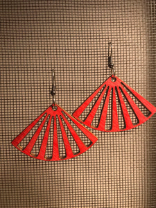 Earrings(wooden with stainless steel hooks)77