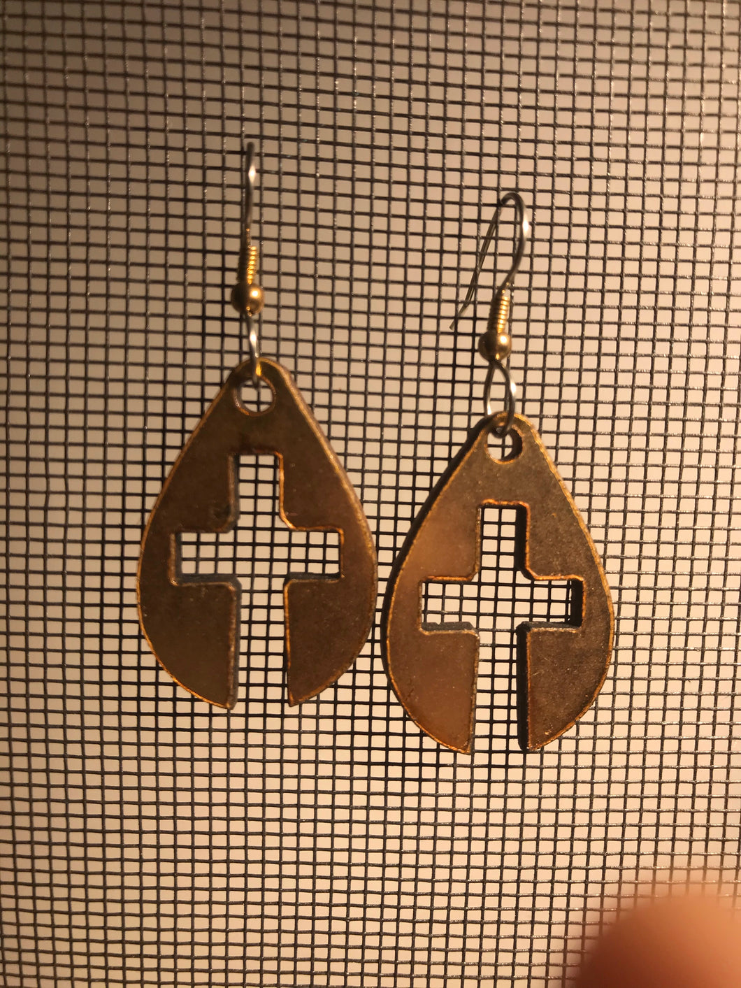 Earrings(wooden with stainless steel hooks)6