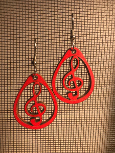 Earrings(wooden with stainless steel hooks)73