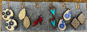 Earrings( wood)1l