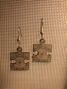 Earrings(wooden with stainless steel hooks)96