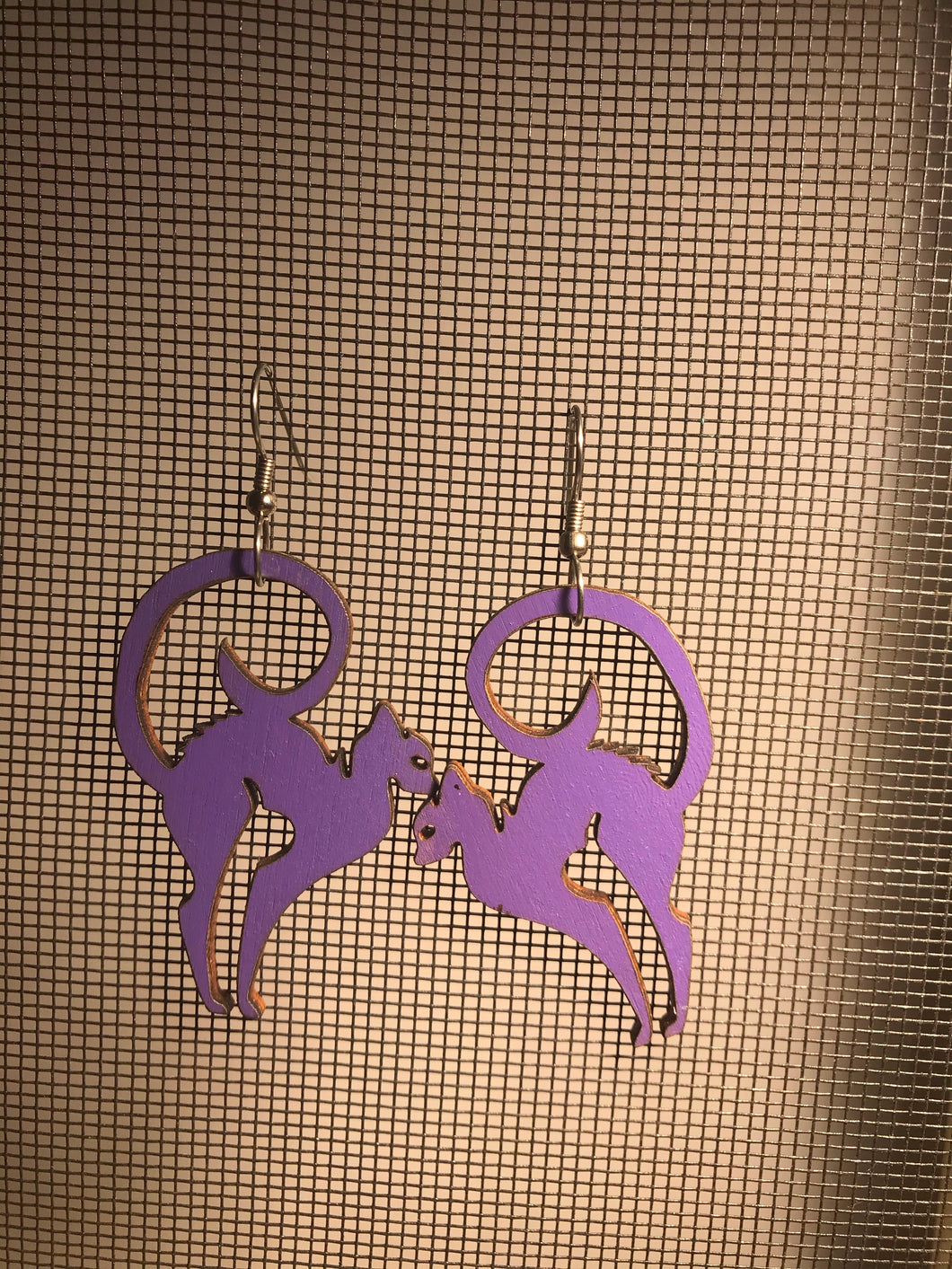 Earrings(wooden with stainless steel hooks)23