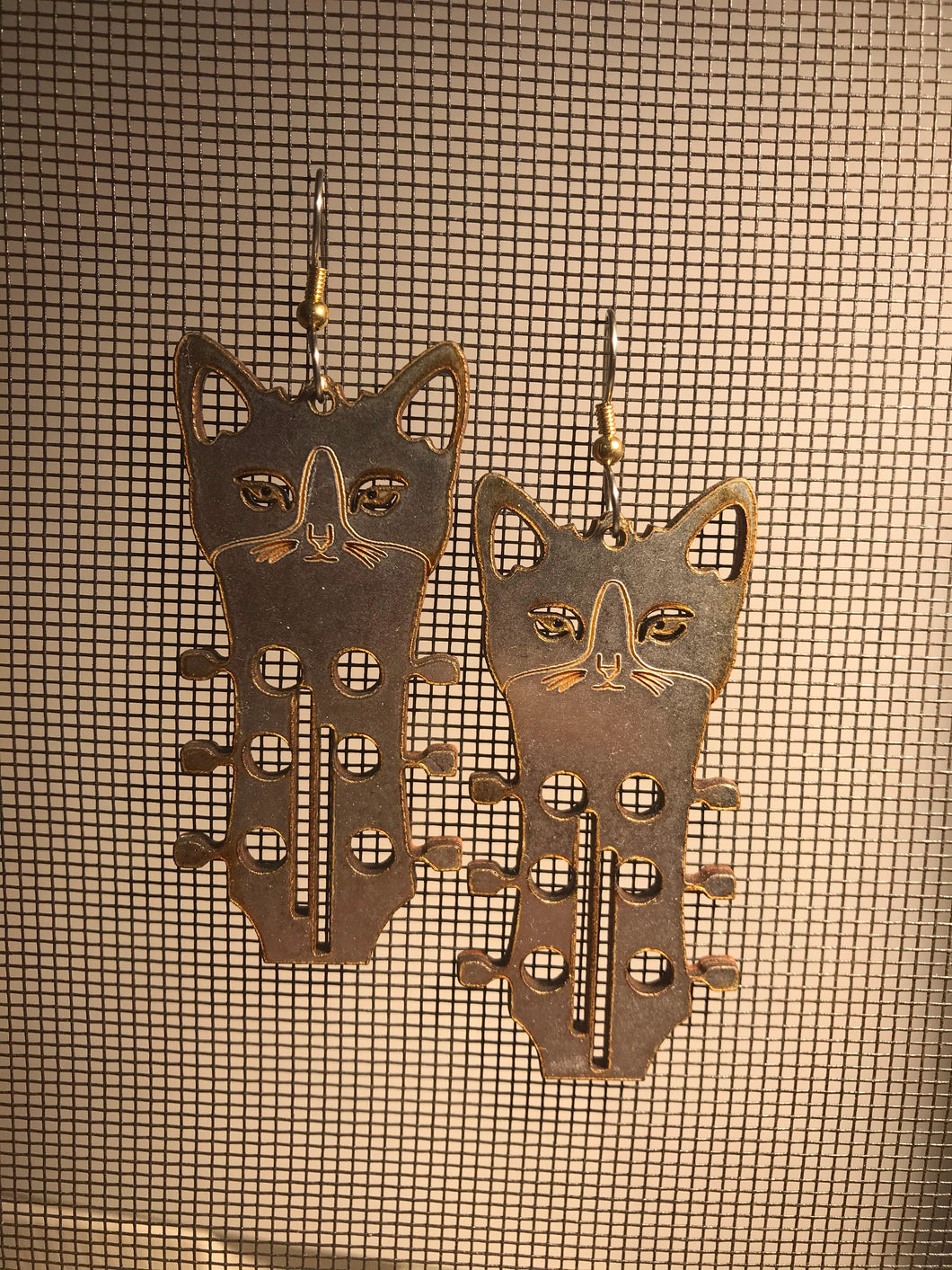 Earrings(wooden with stainless steel hooks)22