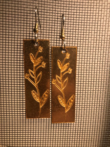 Earrings(wooden with stainless steel hooks)82