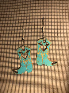 Earrings(wooden with stainless steel hooks)1