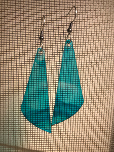 Earrings(Acrylic and wood composite)12