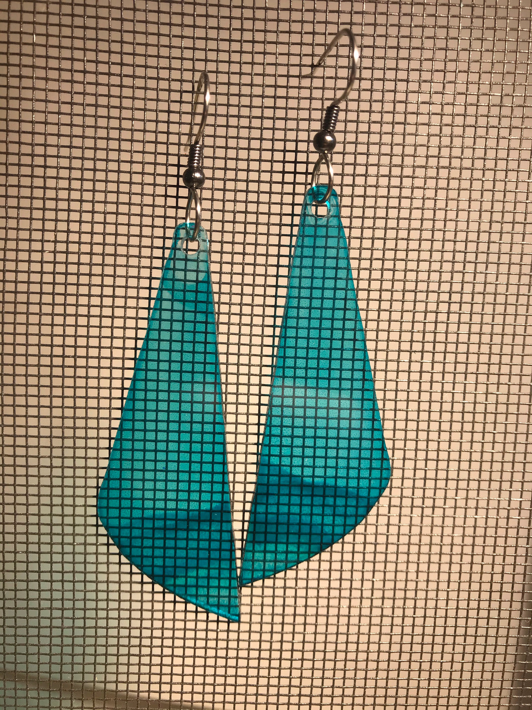 Earrings(Acrylic and wood composite)12