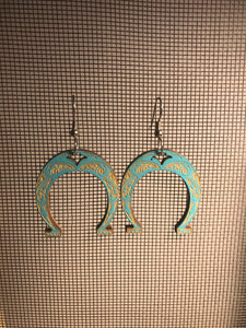 Earrings(wooden with stainless steel hooks)14