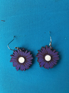 Earrings(wooden with stainless steel hooks)144