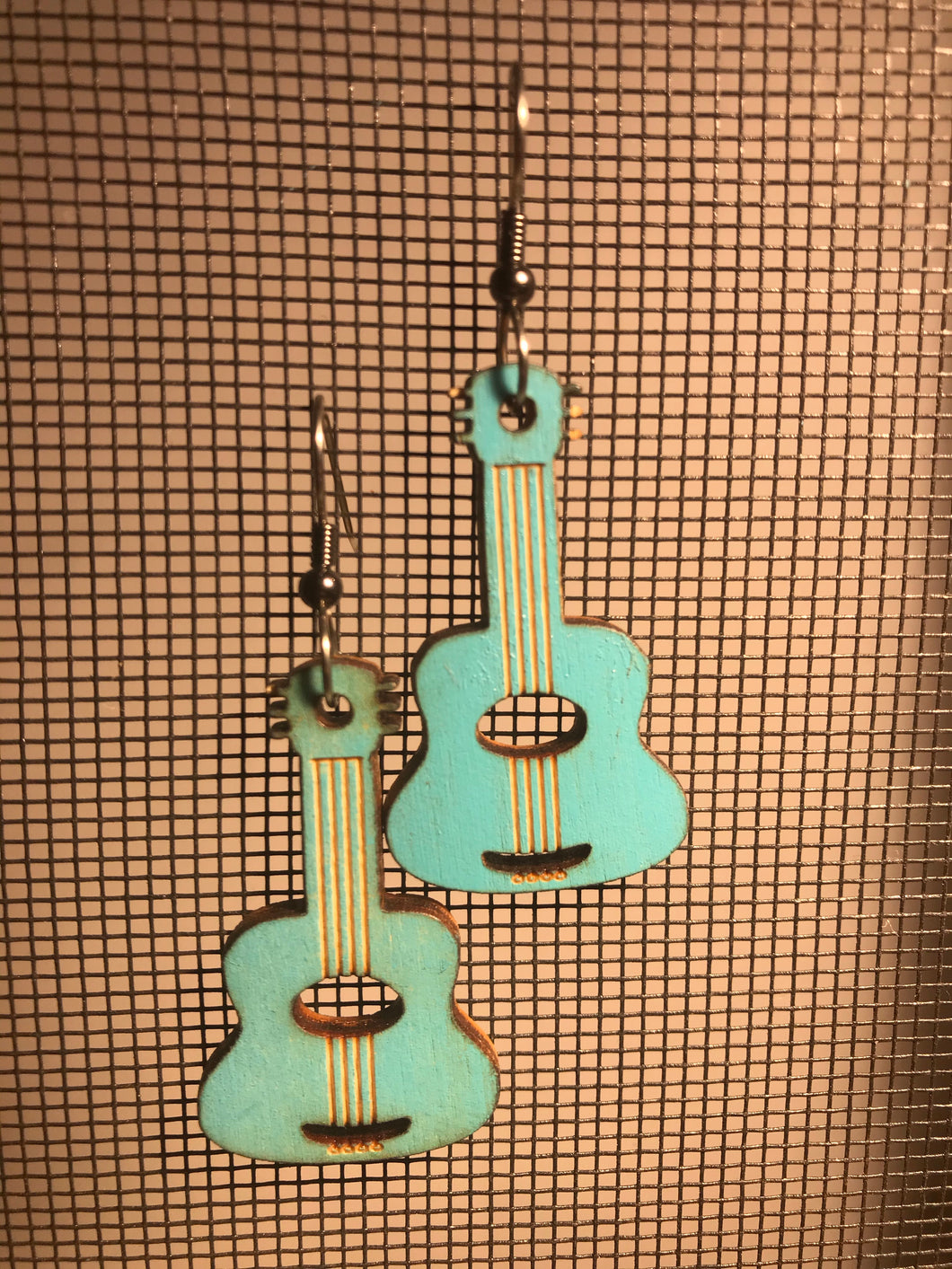 Earrings(wooden with stainless steel hooks)90