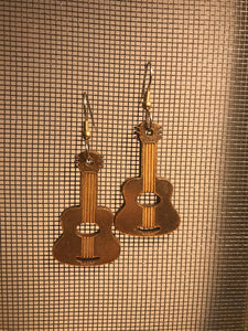 Earrings(wooden with stainless steel hooks)107