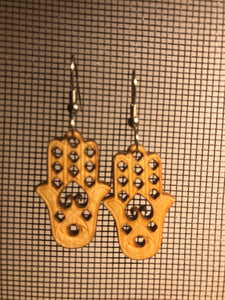 Earrings(wooden with stainless steel hooks)78