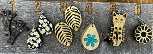 Earrings( wood)1l