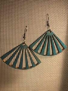 Earrings(wooden with stainless steel hooks)102