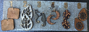 Earrings( wood)1m