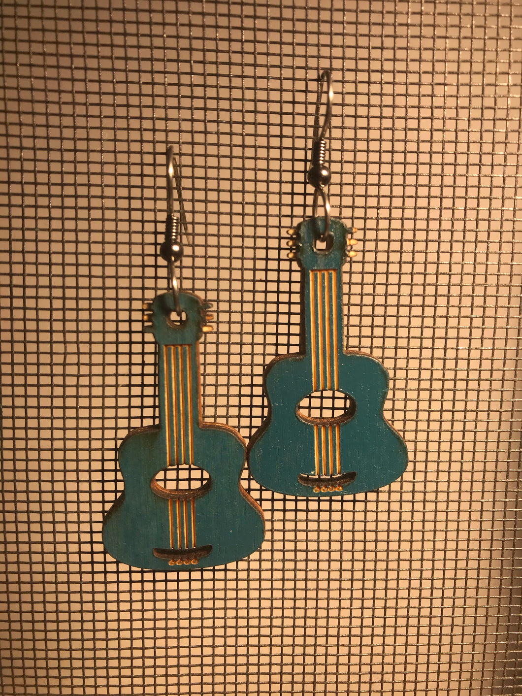 Earrings(wooden with stainless steel hooks)106