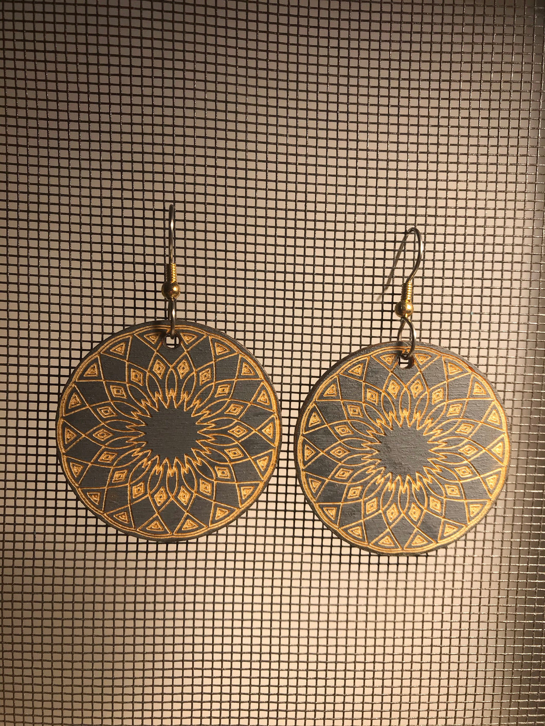 Earrings(wooden with stainless steel hooks)41