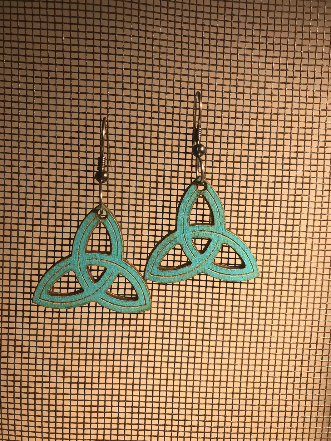 Earrings(wooden with stainless steel hooks)13