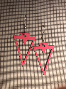 Earrings(wooden with stainless steel hooks)46